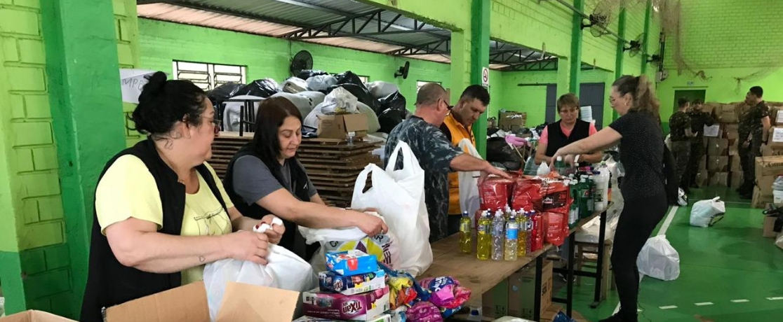 Treinamento de equipe voluntária