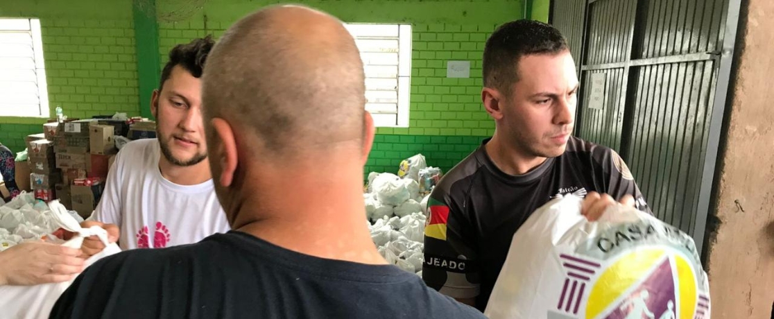 Treinamento de equipe voluntária
