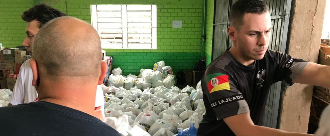 Treinamento de equipe voluntária