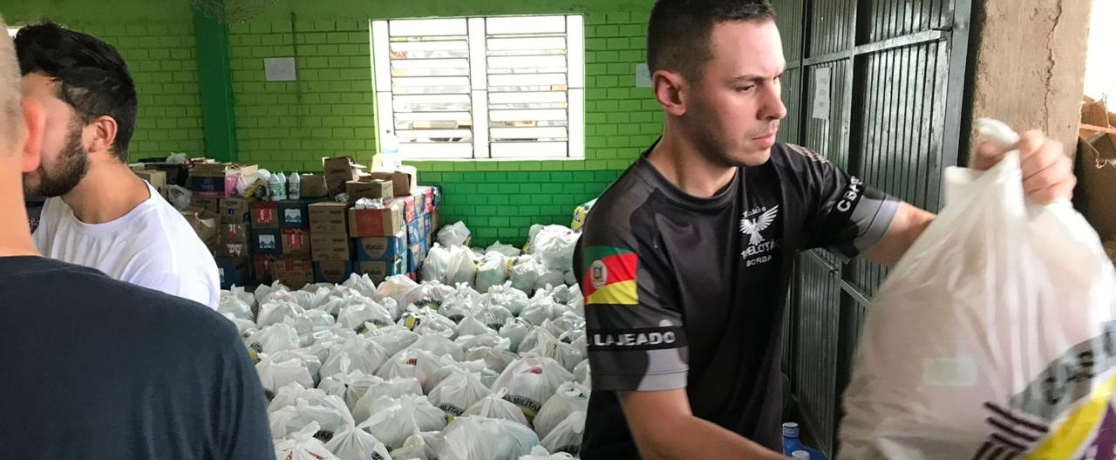 Treinamento de equipe voluntária
